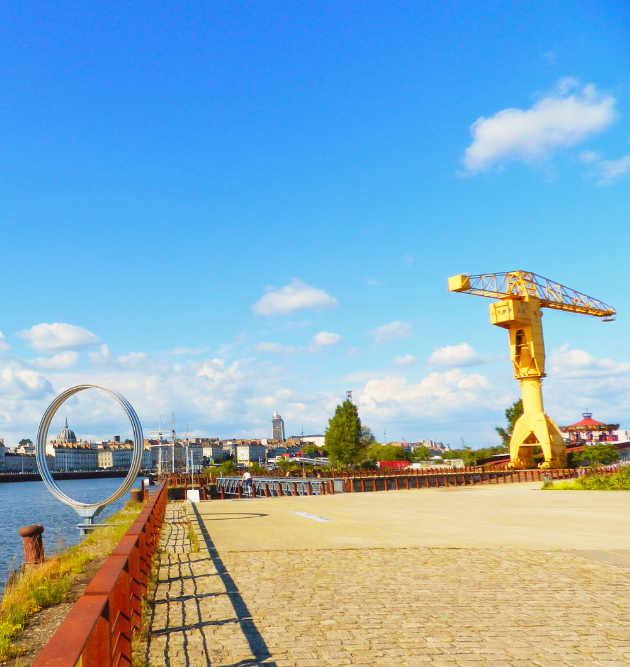 La Grue Jaune sur l'île de Nantes